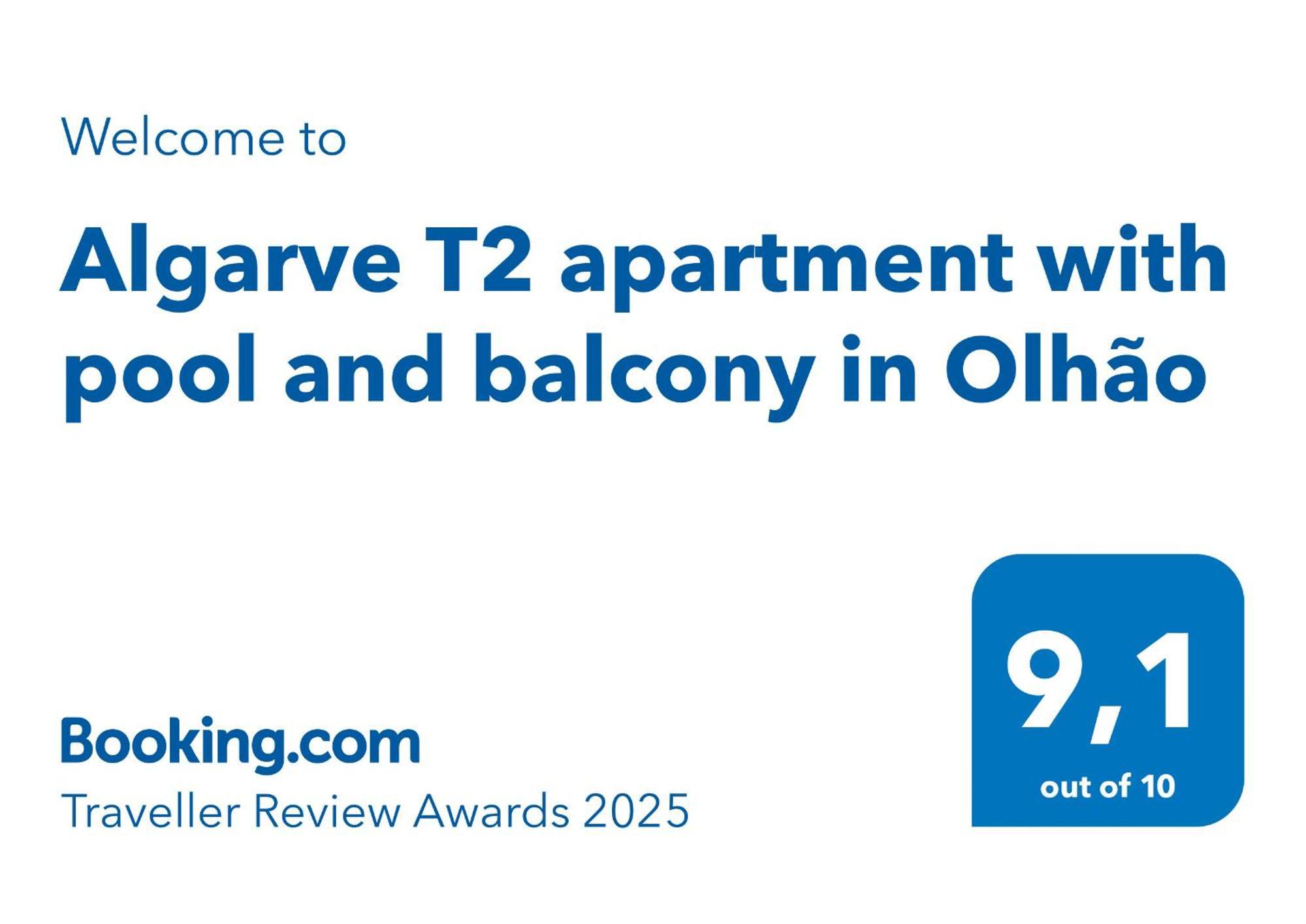 Algarve T2 Apartment With Pool And Balcony In Olhão Kültér fotó